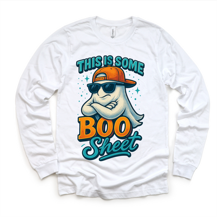 This Is Some BOO SHEET Funny Halloween Shirt - Halloween Ghost Tee