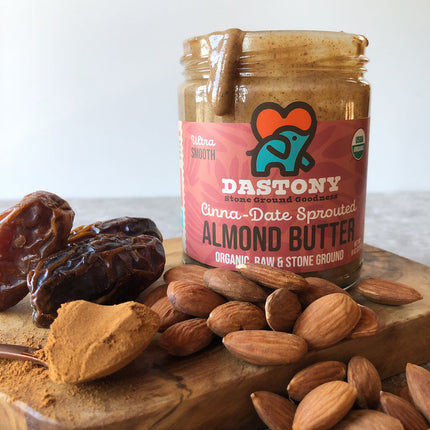 Cinna-Date Sprouted Almond Butter