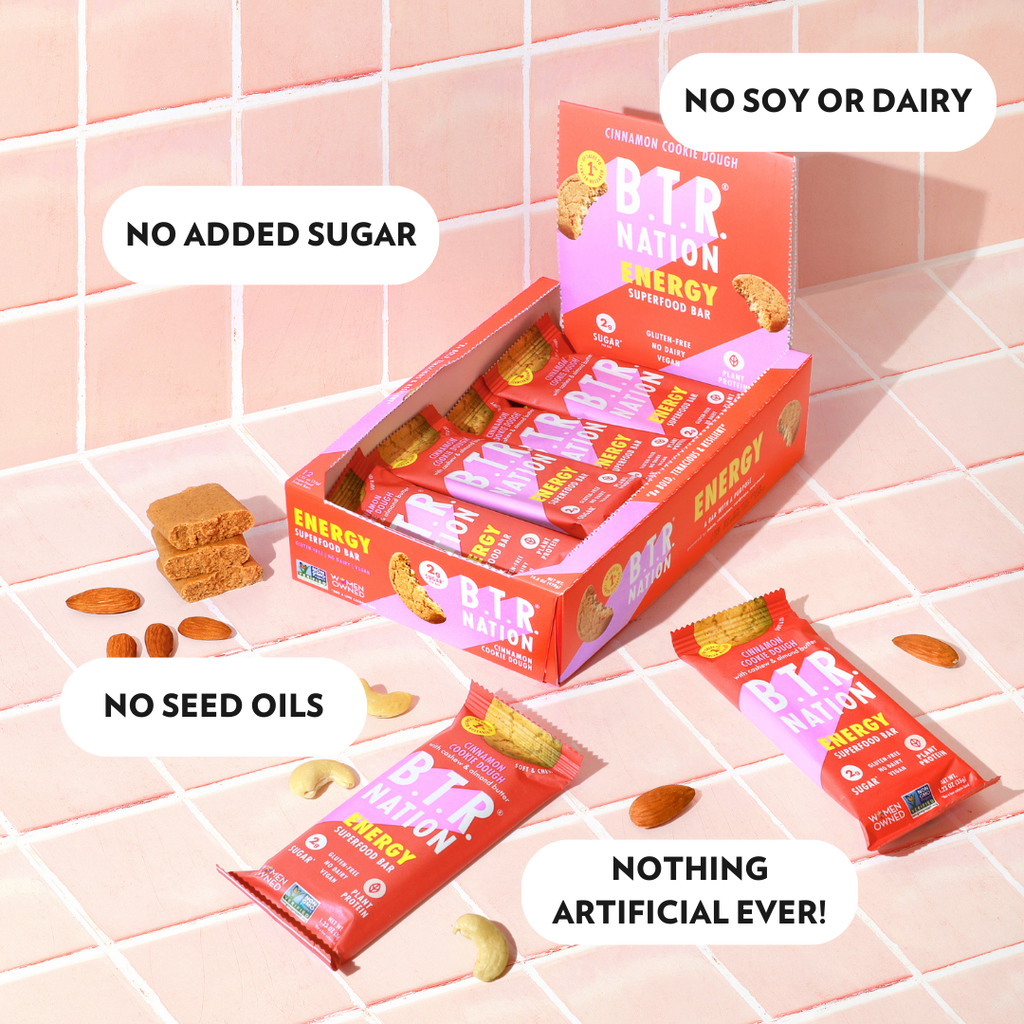 Cinnamon Cookie Dough Superfood Bar (12 Count) 🍪