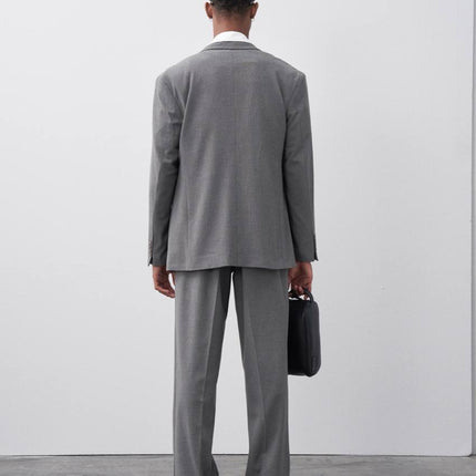 Classic Double Breasted Blazer Suit