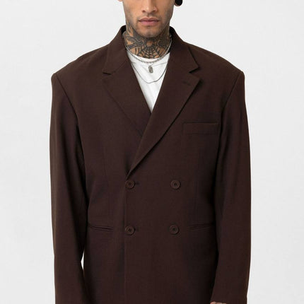 Classic Double Breasted Blazer Suit