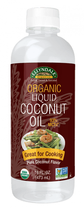 Coconut Cooking Oil, Liquid, Organic