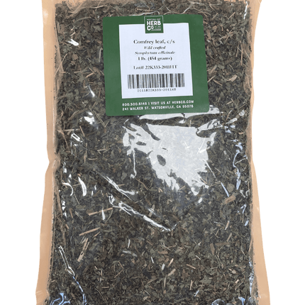 Comfrey Leaf, Cut, Sifted