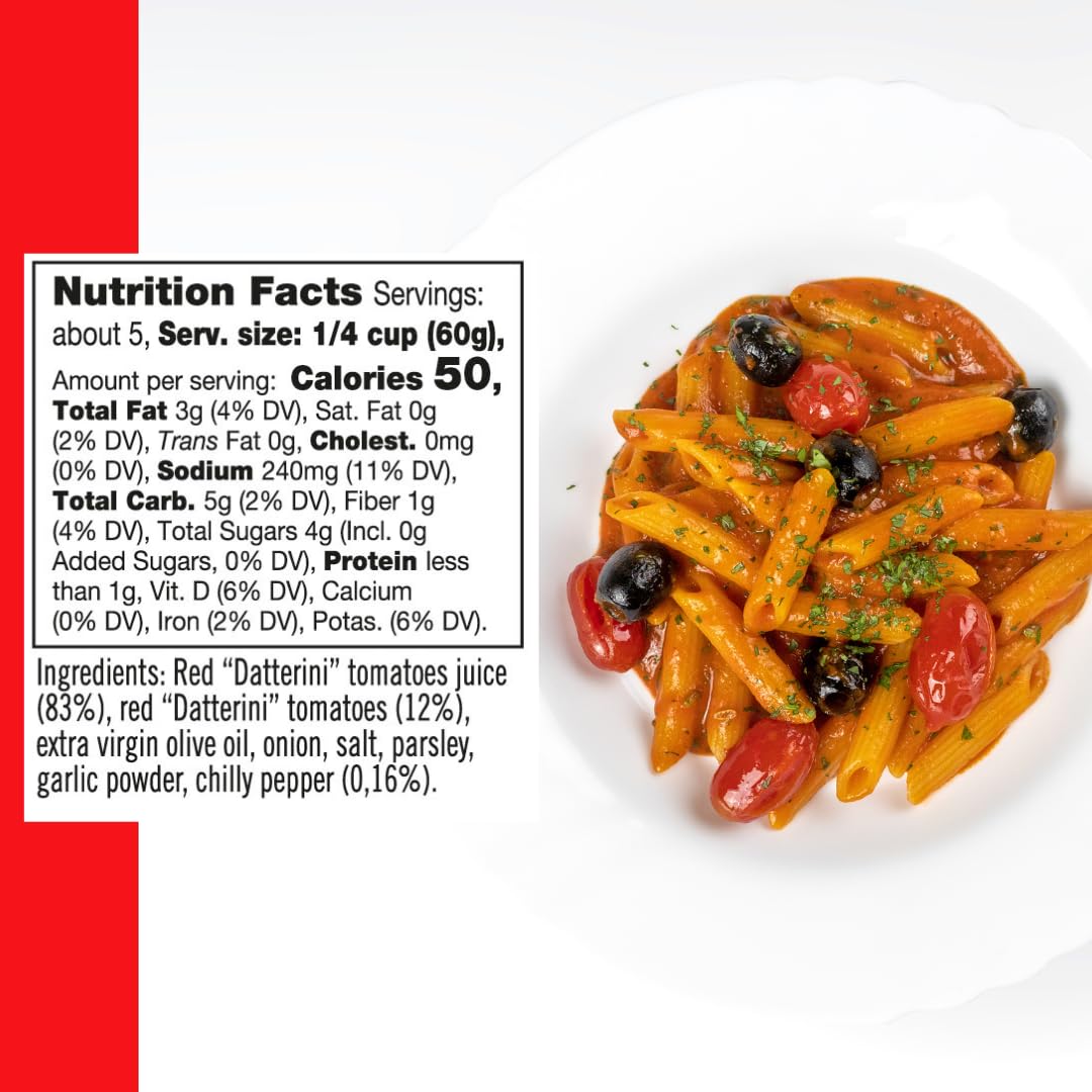 SALE! Così Com'è, Spicy Red Datterino Tomato Sauce, 10.23 oz (290 g)