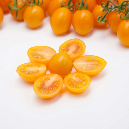 Così Comè, Whole Yellow Datterino Tomatoes unpeeled in water (12.354 oz) 350g