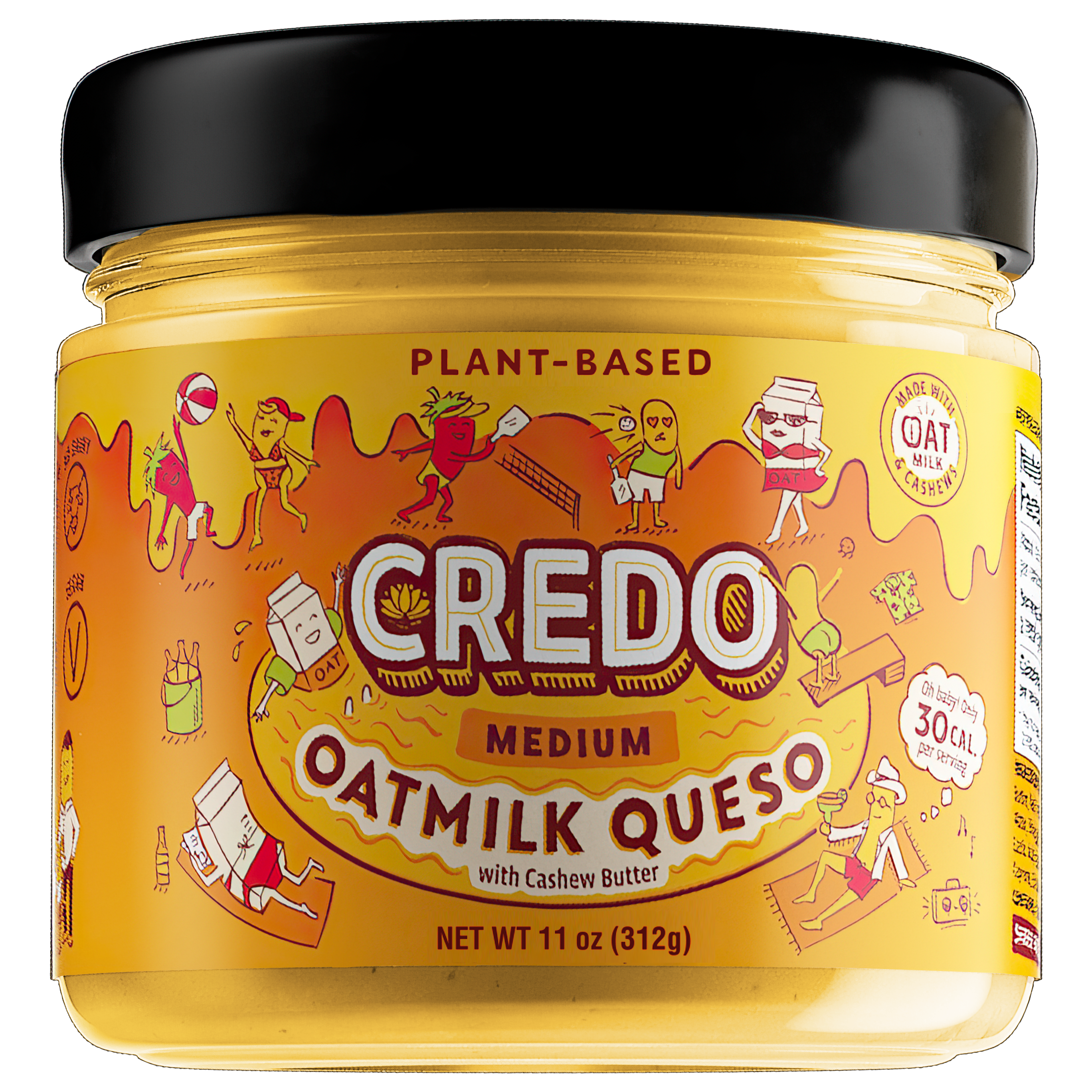Oat Milk Queso Medium