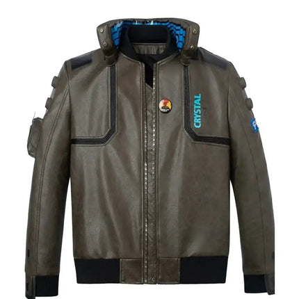 Cyberpunk 2077 Valerie Samurai Bomber Leather Jacket