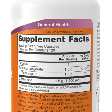 D-Mannose 500 mg
