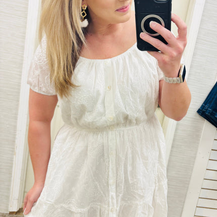White Magnolia Dress