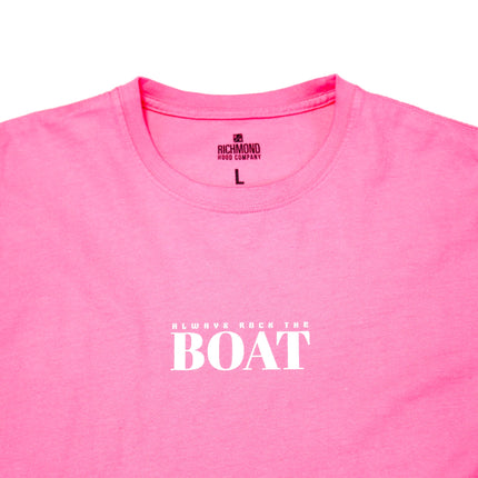 Always Rock The Boat T - Pink Cloud