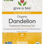 Organic Dandelion Traditional Cleansing Tea 24 Tea Bags