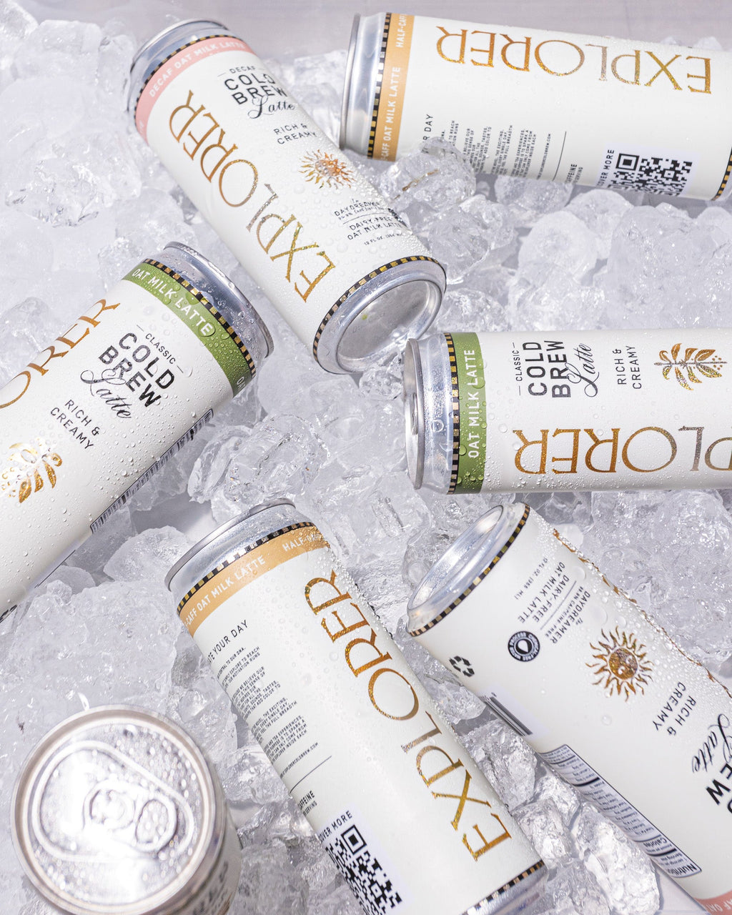 Cold Brew Oat Latte | Choose Your Caffeine Level | Rich & Creamy 12-Pack