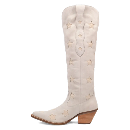 Dingo Super Star - Women's Suede Leather Cowgirl Boots