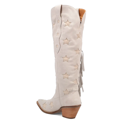 Dingo Super Star - Women's Suede Leather Cowgirl Boots