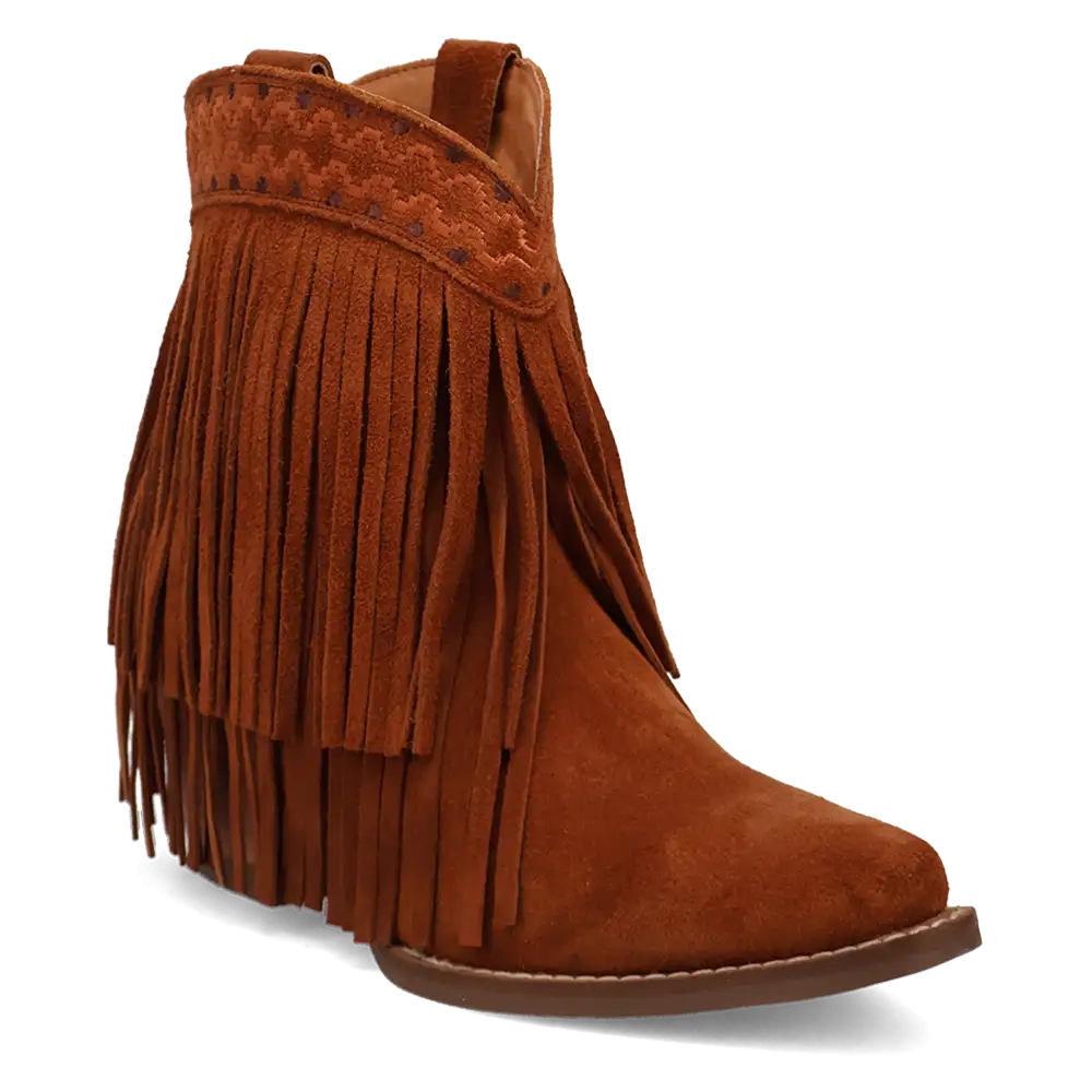 Dingo Tapadero - Women's Suede Leather Cowgirl Boots