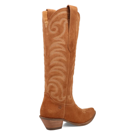 Dingo Movin' On - Women's Suede Leather Cowgirl Boots