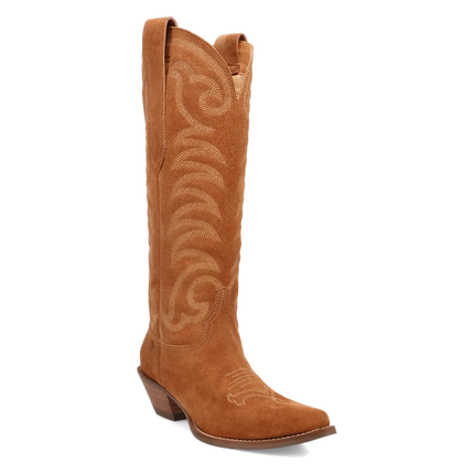 Dingo Movin' On - Women's Suede Leather Cowgirl Boots