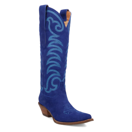 Dingo Movin' On - Women's Suede Leather Cowgirl Boots