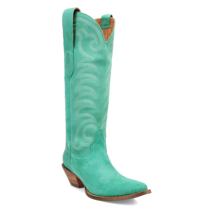 Dingo Movin' On - Women's Suede Leather Cowgirl Boots
