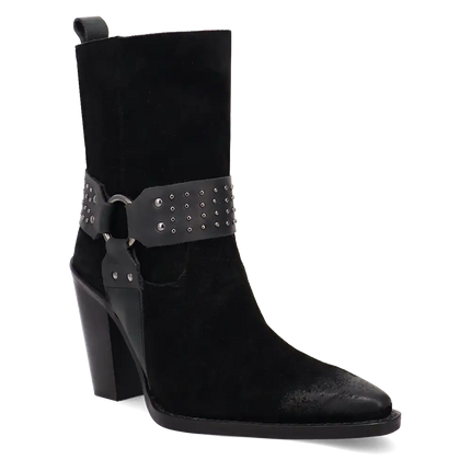 Dingo Songbird - Women's Suede Leather Cowgirl Boots