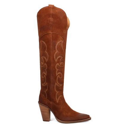 Dingo Primadonna - Women's Suede Leather Cowgirl Boots