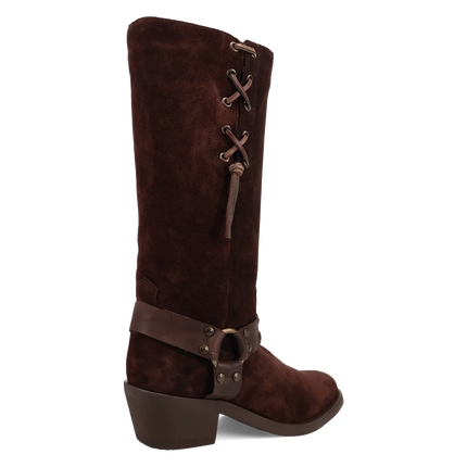 Dingo Bronco - Mens Suede Leather Cowboy Boots