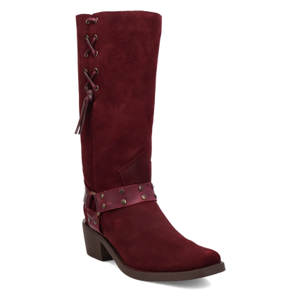 Dingo Bronco - Mens Suede Leather Cowboy Boots