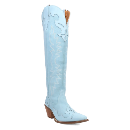 Dingo Drama Queen - Women's Suede Leather Cowgirl Boots