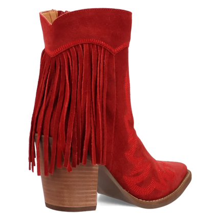 Dingo Wild Sage - Women's Suede Leather Booties