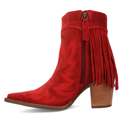 Dingo Wild Sage - Women's Suede Leather Booties