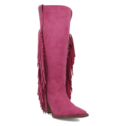 Dingo Twister - Women's Suede Leather Cowgirl Boots