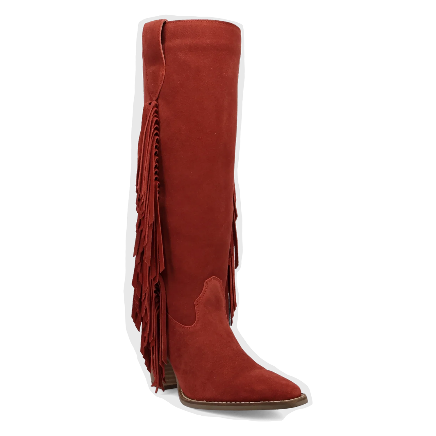 Dingo Twister - Women's Suede Leather Cowgirl Boots