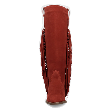 Dingo Twister - Women's Suede Leather Cowgirl Boots