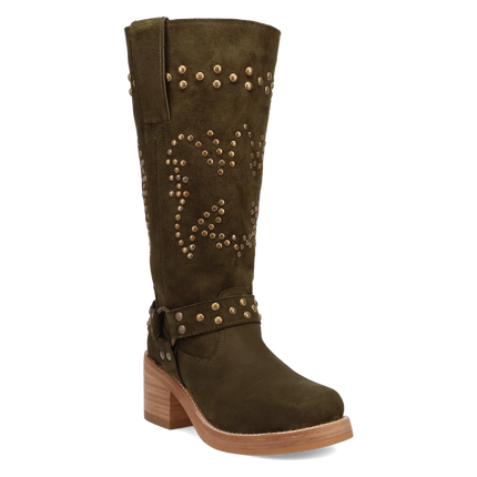 Dingo Troubadour - Women's Suede Leather Cowgirl Boots