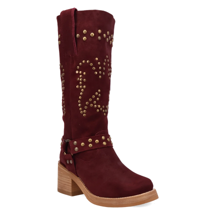 Dingo Troubadour - Women's Suede Leather Cowgirl Boots
