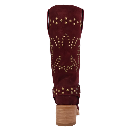 Dingo Troubadour - Women's Suede Leather Cowgirl Boots