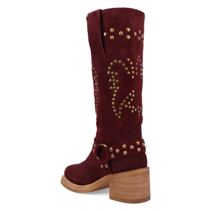 Dingo Troubadour - Women's Suede Leather Cowgirl Boots