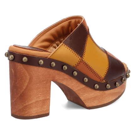 Dingo Mosaic - Women's Wooden Sandals