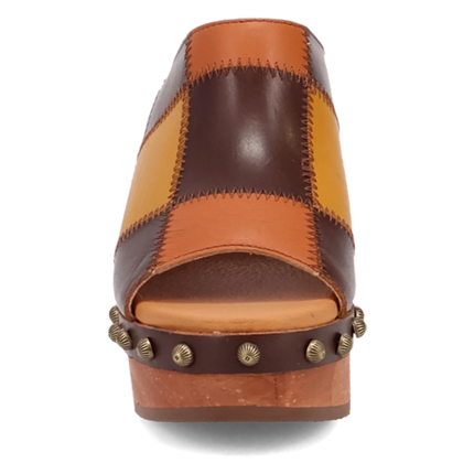 Dingo Mosaic - Women's Wooden Sandals