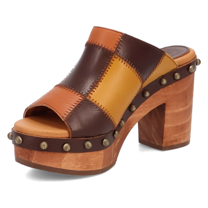 Dingo Mosaic - Women's Wooden Sandals