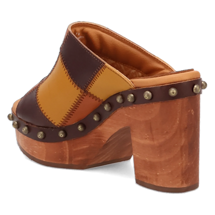Dingo Mosaic - Women's Wooden Sandals