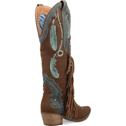 Dingo Dream Catcher - Womens Suede Leather Cowboy Boots