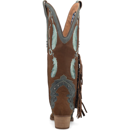 Dingo Dream Catcher - Womens Suede Leather Cowboy Boots