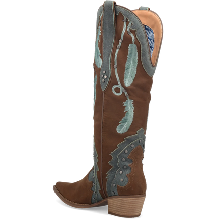 Dingo Dream Catcher - Womens Suede Leather Cowboy Boots