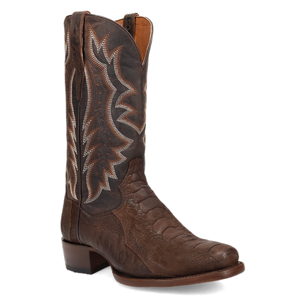 Dan Post Anders- Men's Ostrich Leg Cowboy Boots