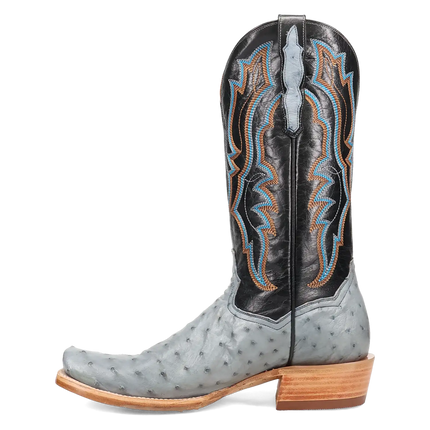Dan Post Brady - Men's Full Quill Ostrich Leather Cowboy Boots