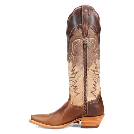Dan Post Dayla - Women's Leather Hair-On Cowgirl Boots