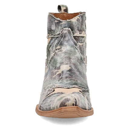Dan Post Stardust - Women's Denim Cowgirl Booties