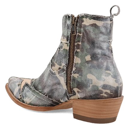 Dan Post Stardust - Women's Denim Cowgirl Booties