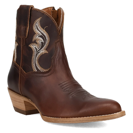 Dan Post Rustic Charm - Women's Leather Cowboy Booties